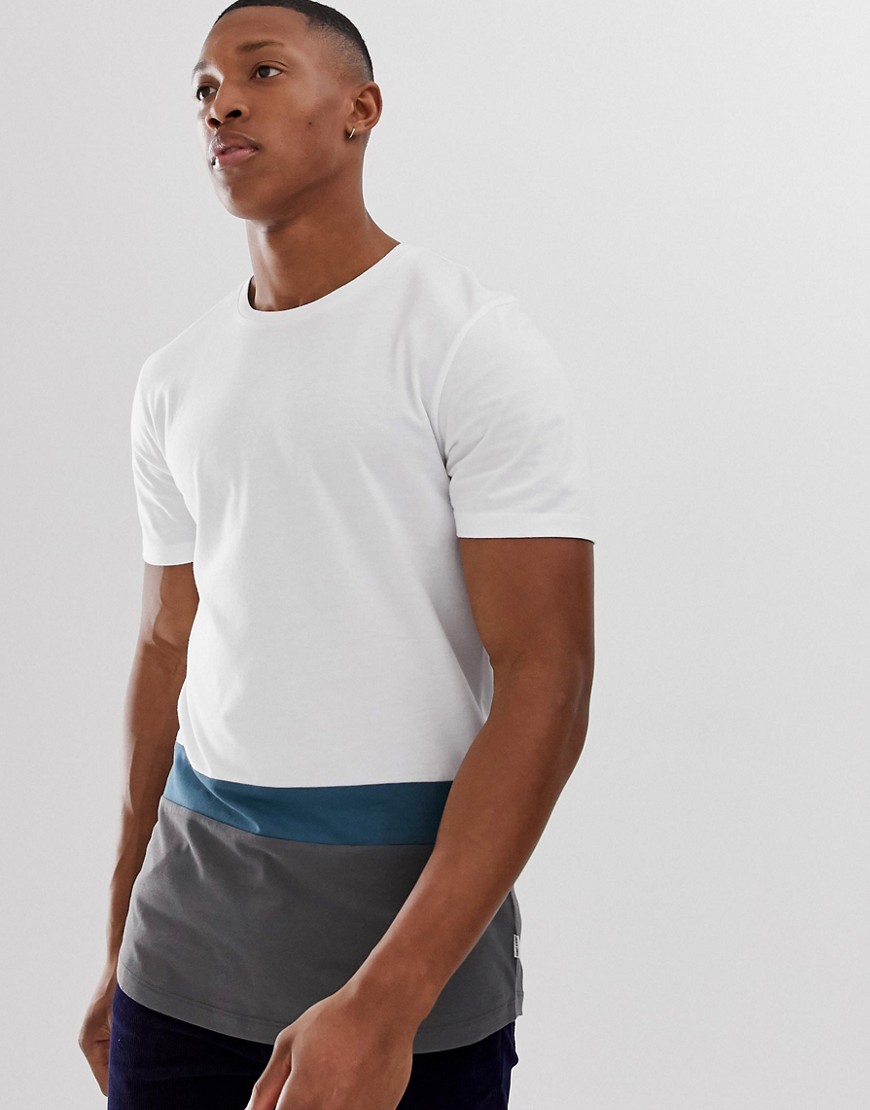 camiseta blanca jack and jones