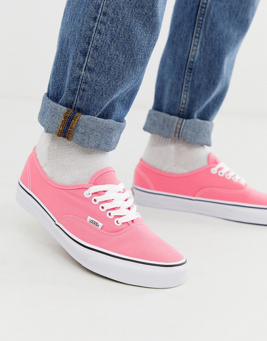 vans authentic rosas