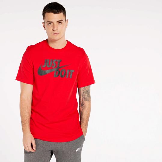 Camiseta Nike - Rojo - Camiseta Hombre - GLAMI.es
