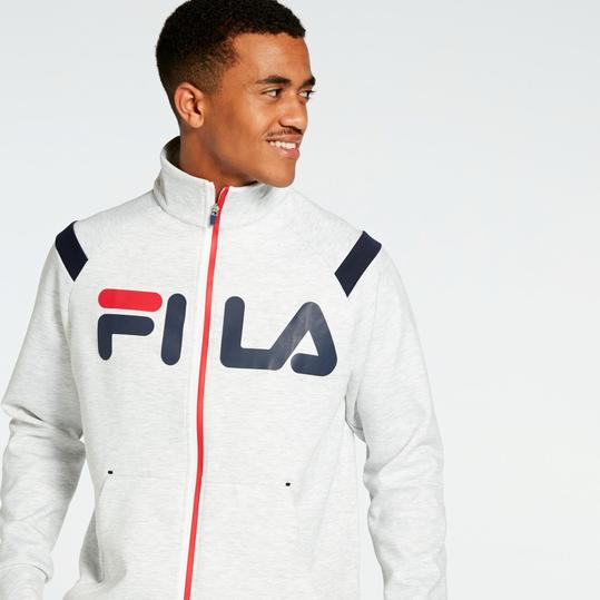 sudadera fila blanca hombre