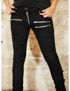Pantalones de mujer VIXXSIN - Estrella áspera - Negro - POI132