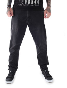 Pantalones de los hombres GLOBE - Seleccione Suelto Afilar - negro antiguo - GB01636003-VBL
