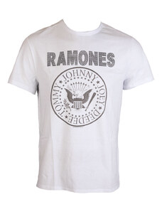 Camiseta metalica de los hombres Ramones - LOGO - AMPLIFIED - AV210RLW