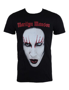 Camiseta para hombre Marilyn Manson - Labios rojos - ROCK OFF - MMTS01MB
