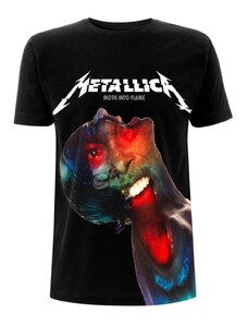 Camiseta metalica de los hombres Metallica - cableado Polilla Jumbo - NNM - RTMTLTSBMOT