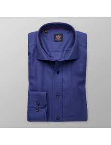 Willsoor Camisa Slim Fit (Altura 176-182) Color Azul Para Hombre 8309