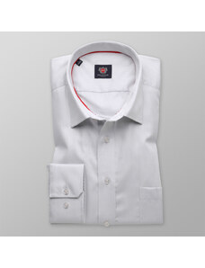 Willsoor Camisa Slim Fit London (Altura 176-182) Color Gris Para Hombre 8602