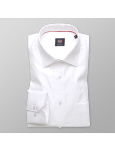 Willsoor Clásico de los hombres cortar Camisa LONDRES (altura 176-182) 8714 el color blanco 2W Tratamiento PLUS