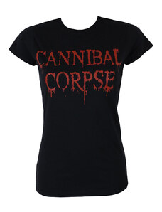 Camiseta metalica De las mujeres Cannibal Corpse - GOTEO LOGO - PLASTIC HEAD - PH10421G