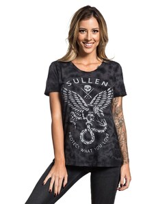 Camiseta duro De las mujeres - COMPROMETERSE - SULLEN - SCW1873_BK