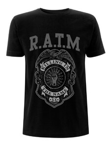 Camiseta metalica de los hombres Rage against the machine - Gris Police - NNM - RTRAMTSBPOL