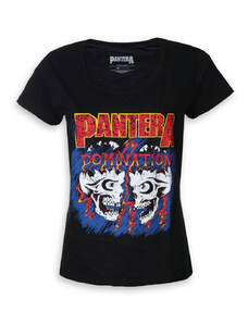 Camiseta metalica De las mujeres Pantera - Dominación - ROCK OFF - PANTS15LB