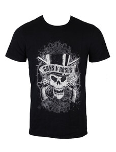 Camiseta metalica de los hombres Guns N' Roses - Calavera descolorida - ROCK OFF - GNRTS17MB