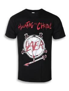 Camiseta metalica de los hombres Slayer - Obsesionante La capilla - ROCK OFF - SLAYTEE49MB