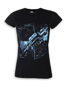 Camiseta metalica De las mujeres Pink Floyd - Saludo de la máquina Azul - ROCK OFF - GDAPFTS05LB
