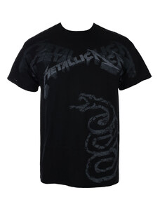 NNM Camiseta para hombre Metallica - Álbum negro Desteñido - ATMOSPHERE