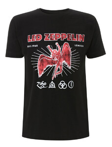 Camiseta metalica de los hombres Led Zeppelin - 50th Aniversario - NNM - RTLZETSBANI