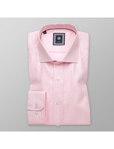 Willsoor Camisa London (Altura 176-182) Color Rosa Con Patrón De Cuadros Para Hombre 10467