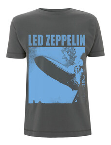 Camiseta metalica de los hombres Led Zeppelin - LZ1 Azul Cubrir - NNM - RTLZETSCHLZ1