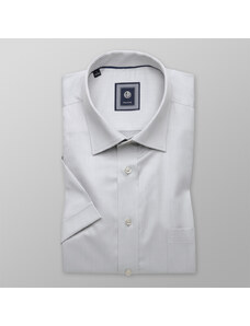Willsoor Camisa Slim Fit en color gris (altura 176-182) 10719