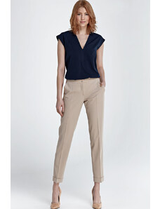 Glara Women's monochrome business pants