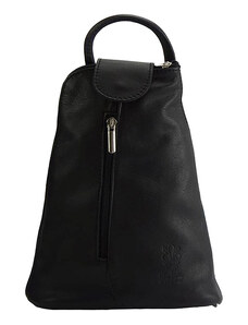 Glara Urban leather backpack 2 in 1