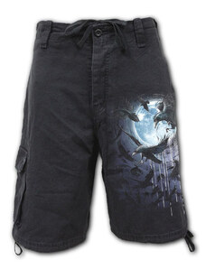 Pantalones cortos de hombre SPIRAL - CROW LUNA - T175M701