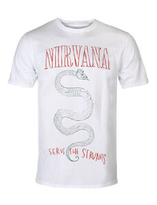 Camiseta metalica de los hombres Nirvana - SERPIENTE SERPIENTE - PLASTIC HEAD - RTNIR098
