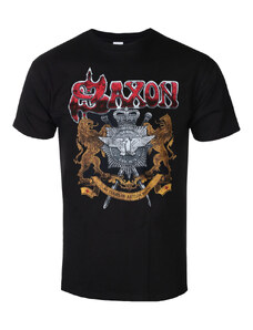 Camiseta metalica de los hombres Saxon - 40 AÑOS - PLASTIC HEAD - PH11788
