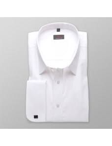 Willsoor Camisa Clásica WR (Altura 176-182 I 188-194) Color Blanco Para Hombre 4573