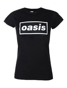 Camiseta metalera para mujeres Oasis - Decca Logo - NNM - RTOASGSBDEC