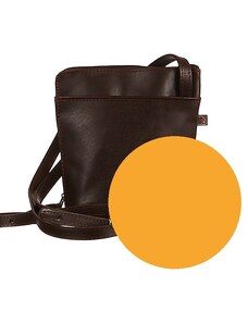 Glara Small ladies crossbody handbag made of genuine leather