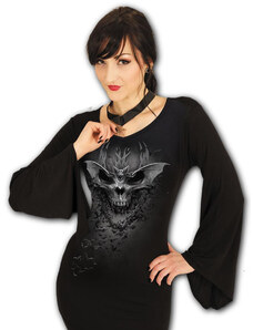Camiseta de mujer -BAT SKULL - SPIRAL - E031F436