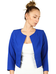 Glara Women's jacket three-quarter sleeves plus size