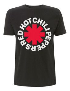 Camiseta metalica de los hombres Red Hot Chili Peppers - Clásico Asterisco - NNM - RTRHCTSBCLA