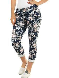 Glara Women's shortened floral pants