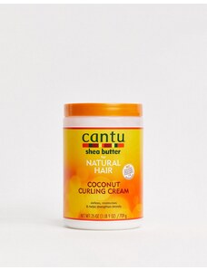Crema rizadora con coco y manteca de karité para cabello natural - Tamaño salón de 25 oz de Cantu-Sin color