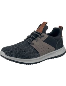 SKECHERS Zapatillas deportivas bajas 'Delson Camben' marrón / color barro / gris claro / negro