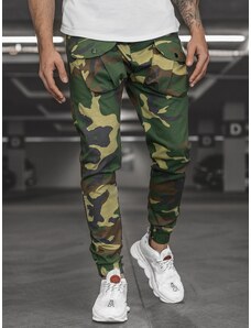Pantalón jogger de hombre camuflaje-verde OZONEE G/11144