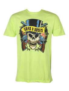 Camiseta para hombre Guns N' Roses - DEATH SKULL - OCEAN COLOR GREEN - AMPLIFIED - ZAV210DSX
