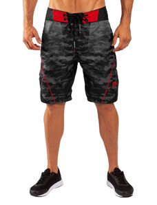 Pantalones cortos de hombre Venum - Trooper - Black / Red - VENUM-03702-100