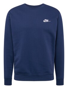 Nike Sportswear Sudadera 'Club Fleece' marino / blanco