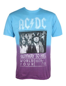 AMPLIFIED Camiseta de AC/DC para hombre - HIGHWAY TO BLUE TO PURPLE - ZAV800D46