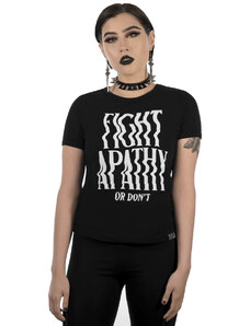 Camiseta KILLSTAR para mujer - Fight Apathy Ringer Top - KSRA002259