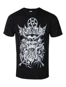 Camiseta para hombre Thy Art Is Murder - Riddick Skull Pile - Negro - INDIEMERCH - INM035
