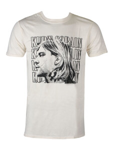 Camiseta para hombre Kurt Cobain - Contrast Profile - ROCK OFF - KCTS01MNAT