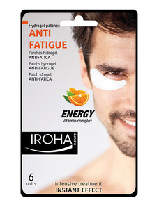 Iroha Nature Hidratantes & nutritivos Men Eye Hydrogel Patches Anti-fatigue Vit Complex