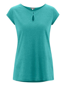 Glara Women's eco shirt with boat neck