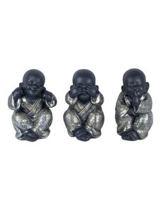 Signes Grimalt Figuras decorativas Buda No Ve-Oye-Habla Set 3U