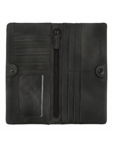Glara Women's matte leather wallet